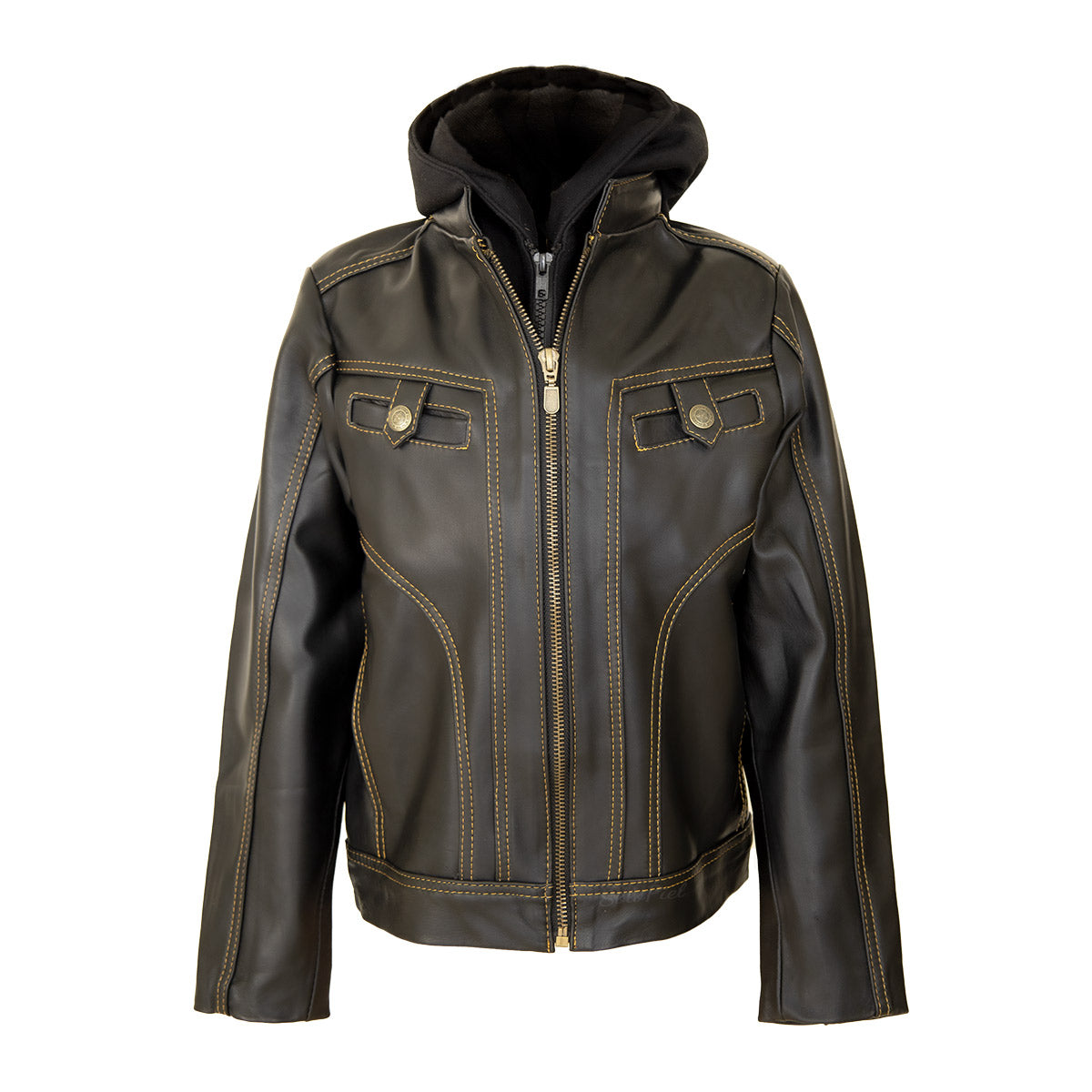 Chamarra de Piel Para Niño Modelo ABELITO –