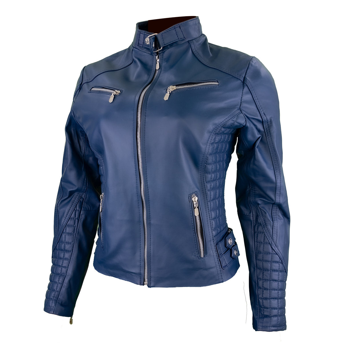 Chamarra de Piel de Borrego para Dama Corta Slim Diana