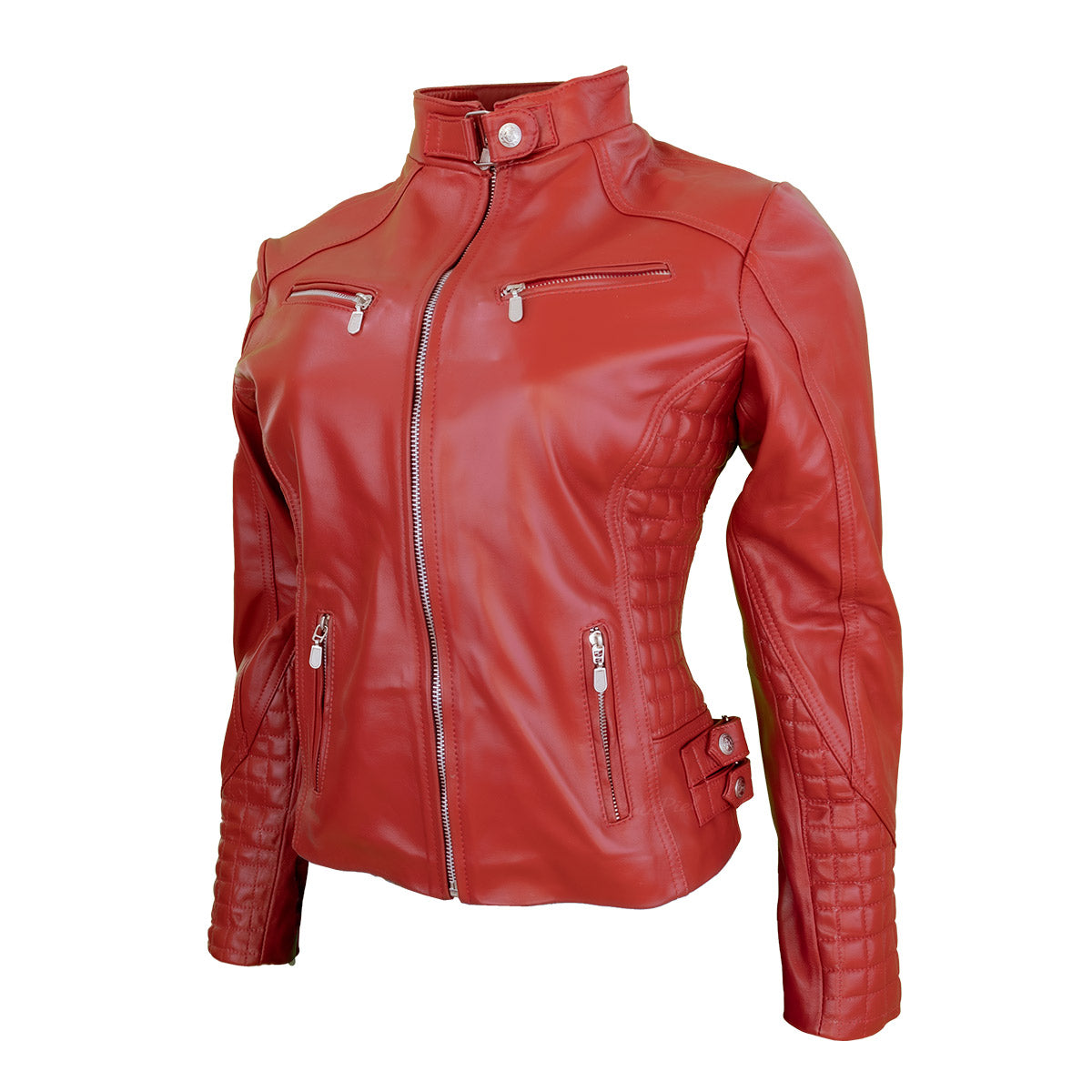 Chamarra de Piel de Borrego para Dama Corta Slim Diana