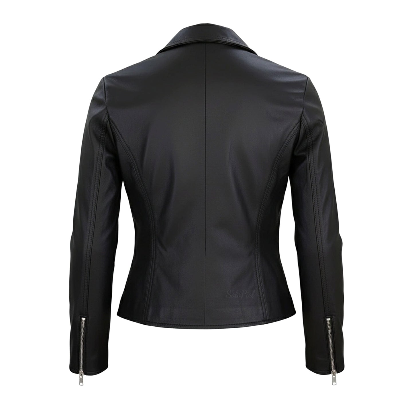 Chamarra  de Piel de Borrego para Dama Cruzada Fatima