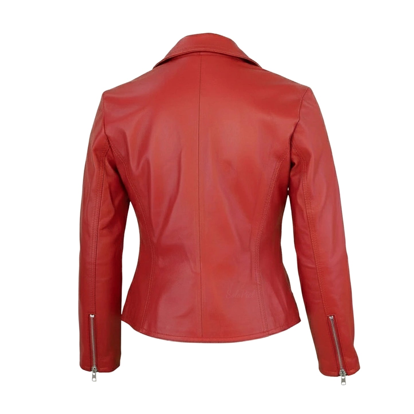 Chamarra  de Piel de Borrego para Dama Cruzada Fatima