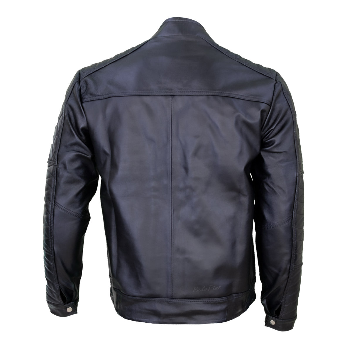 Chamarra de Piel de Borrego para Caballero Cuello Mao Slim JK