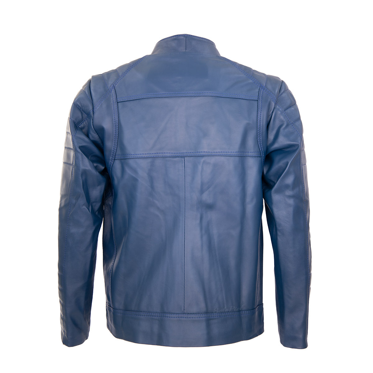 Chamarra de Piel de Borrego para Caballero Slim Cuello Mao Sammy