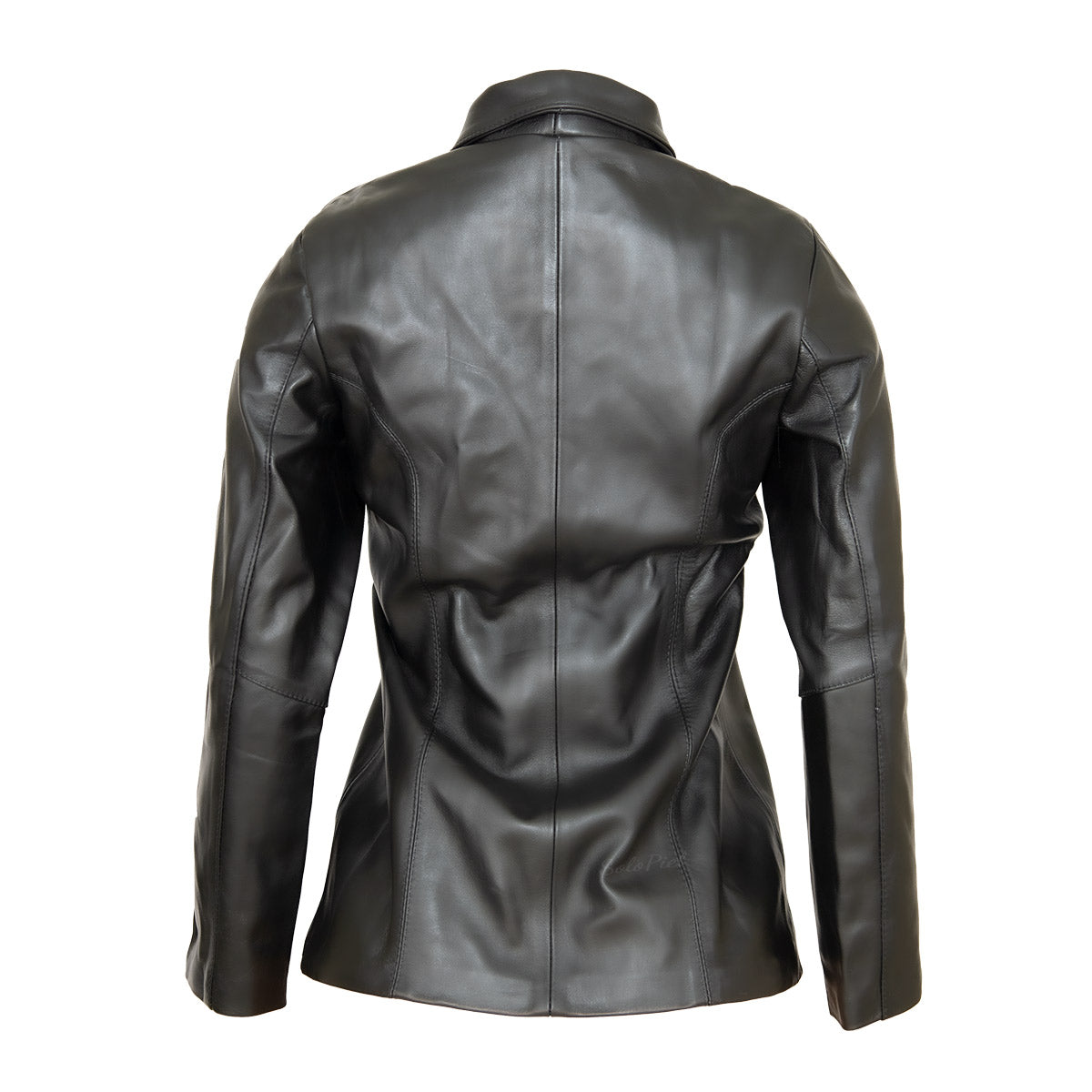 Chamarra de Piel de Borrego para Dama Corte a la Cadera Cuello Deportivo Shakira