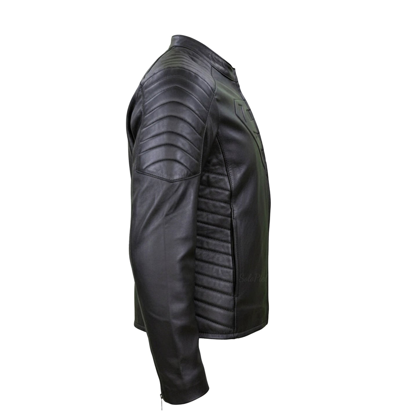 Chamarra de Piel de Borrego para Caballero Estilo Superman