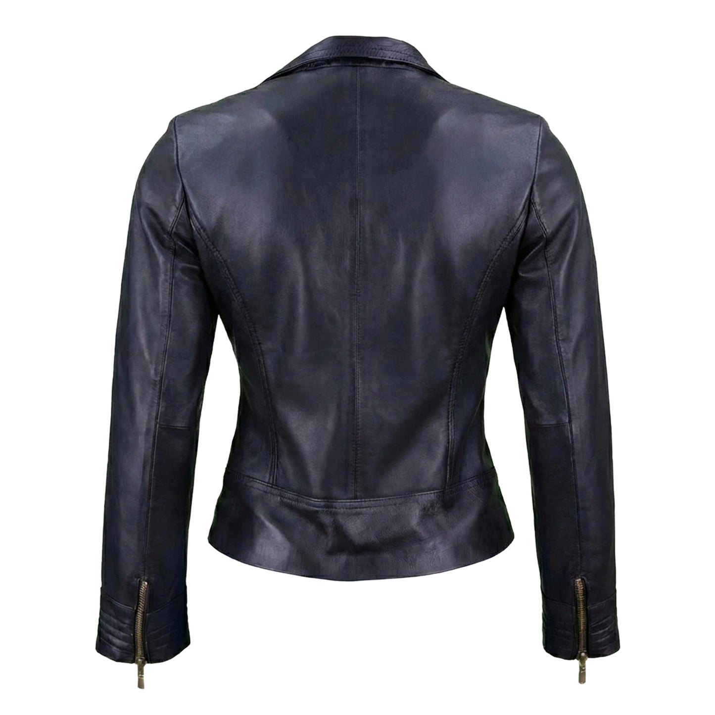 Chamarra de Piel de Borrego para Dama Cierre Cruzado Vanessa