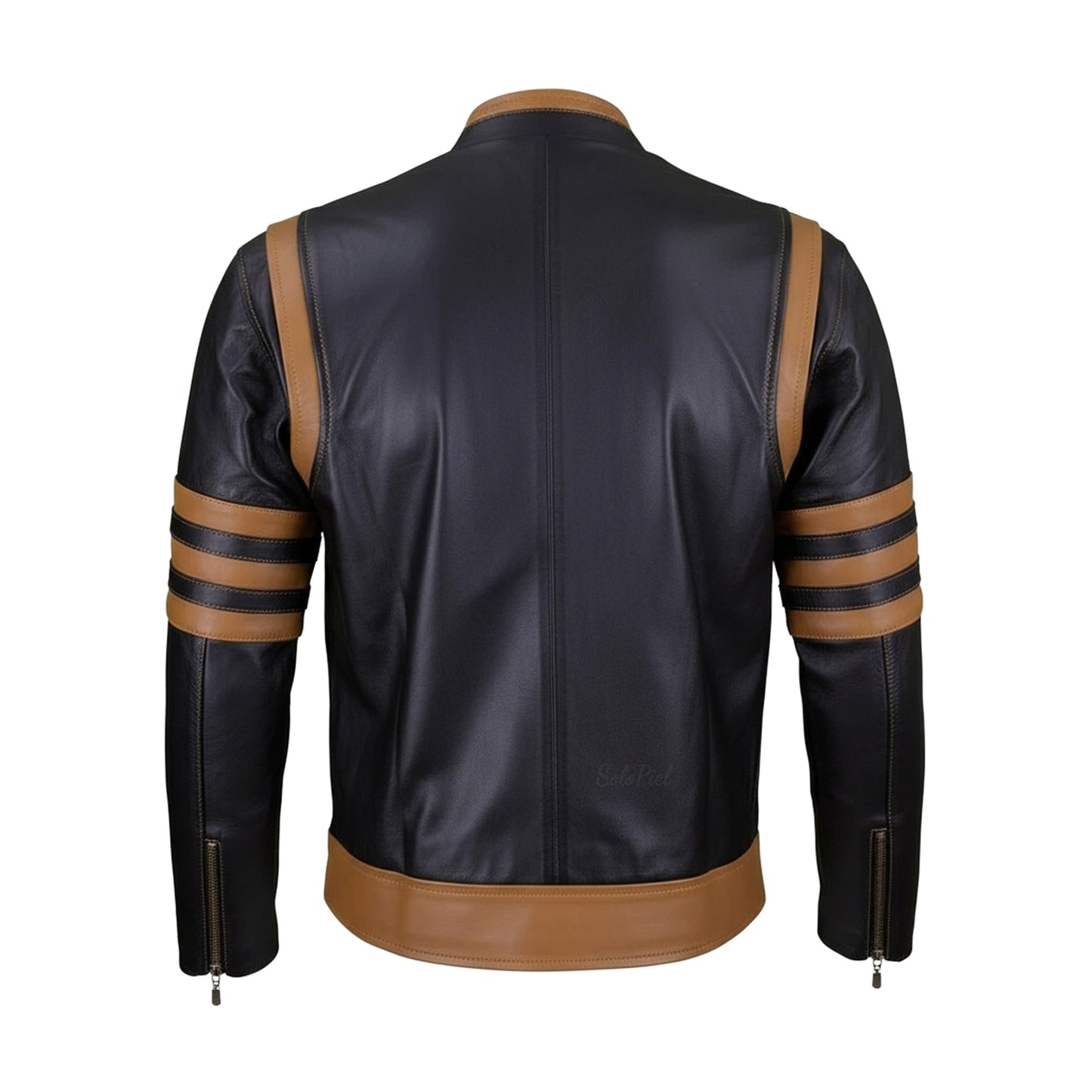 Chamarra de Piel de Borrego para Caballero Estilo Wolverine