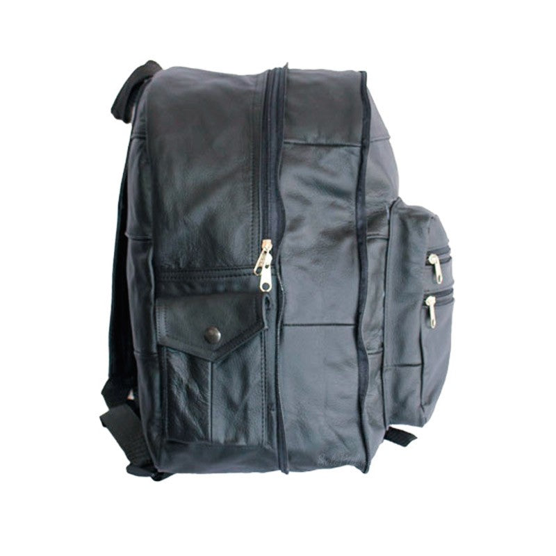 Mochila Backpack de Piel Expandible
