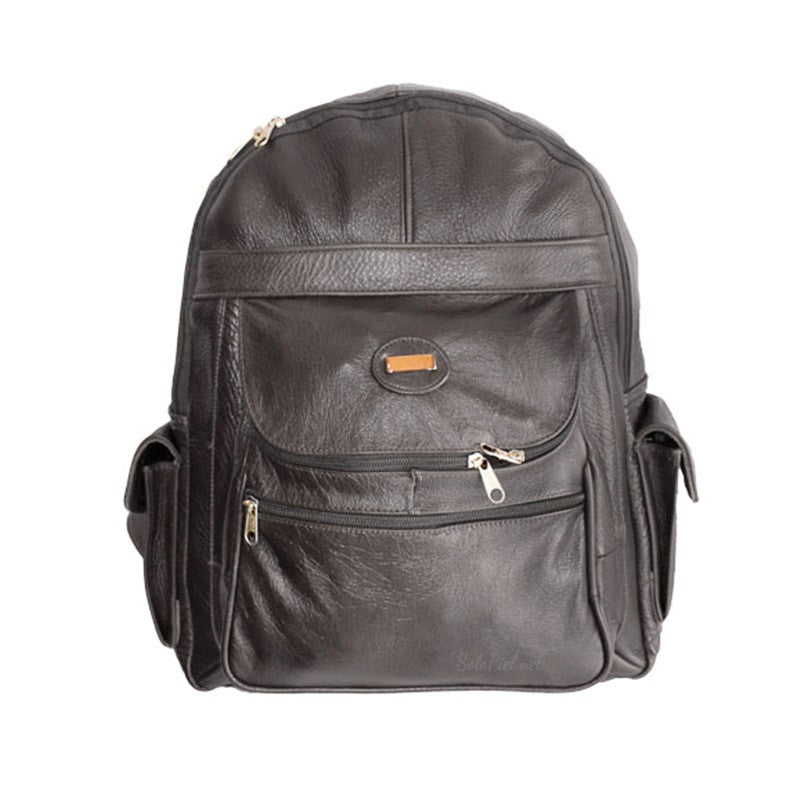 Mochila de Piel Backpack Cruzada