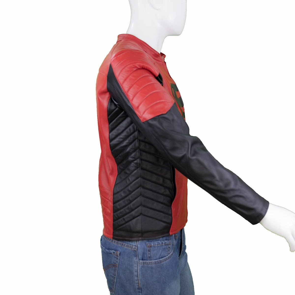 Chamarra de Piel de Borrego para Caballero Estilo Superman