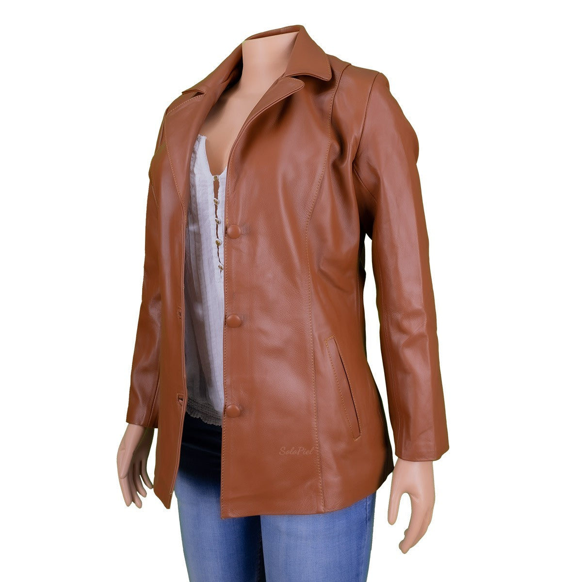 Saco de Piel de Borrego para Dama Valentina