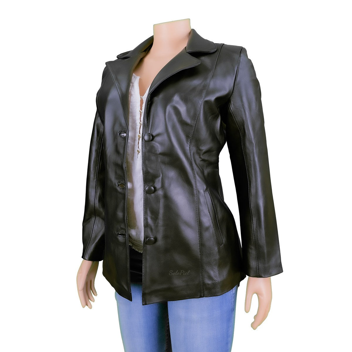 Saco de Piel de Borrego para Dama Valentina