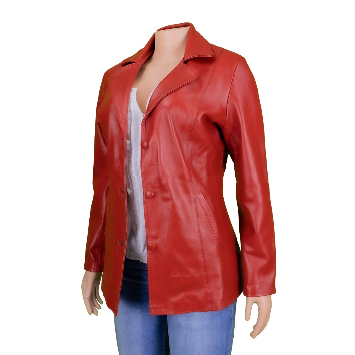 Saco de Piel de Borrego para Dama Valentina