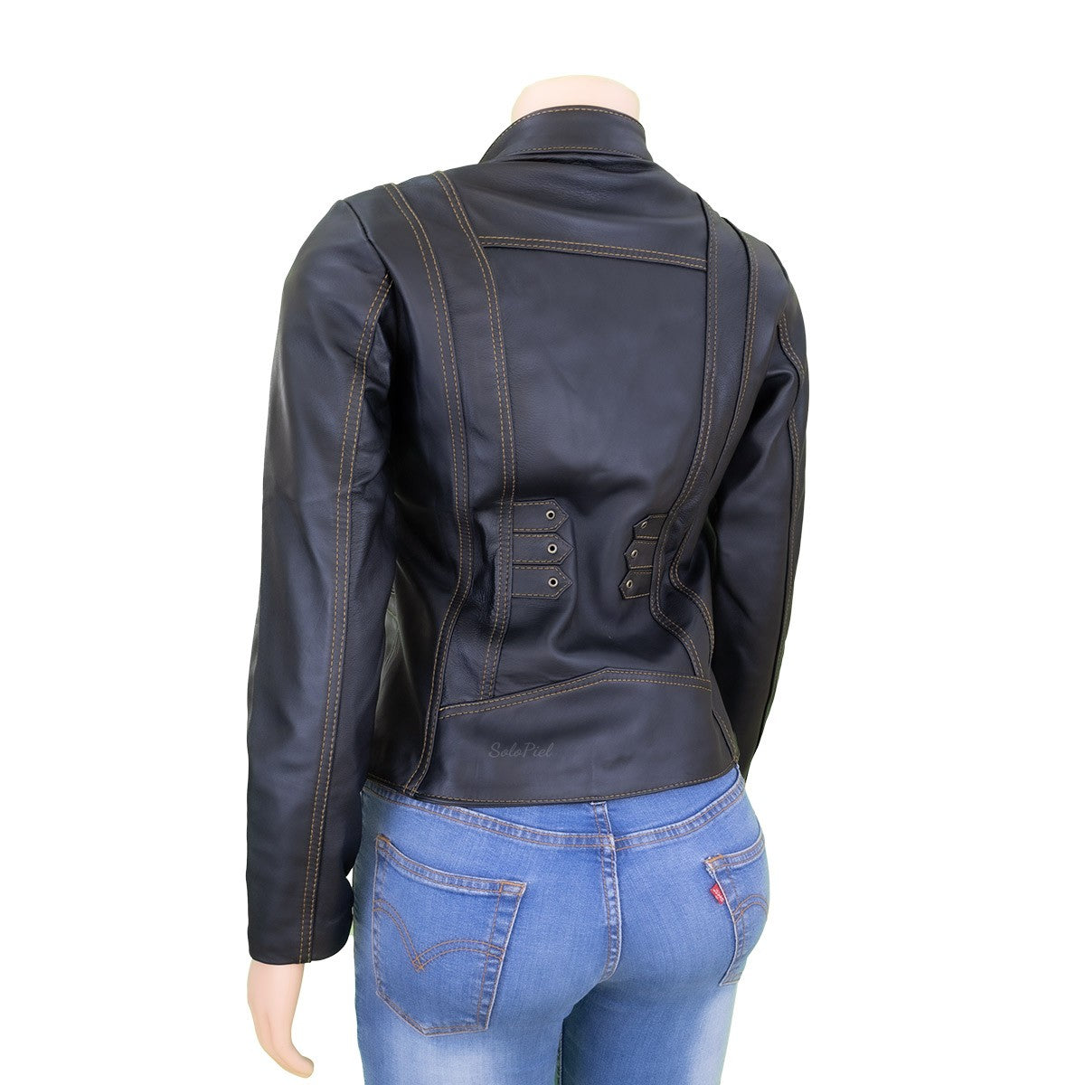 Chamarra de Piel de Borrego para Dama Corta Torera Jessy