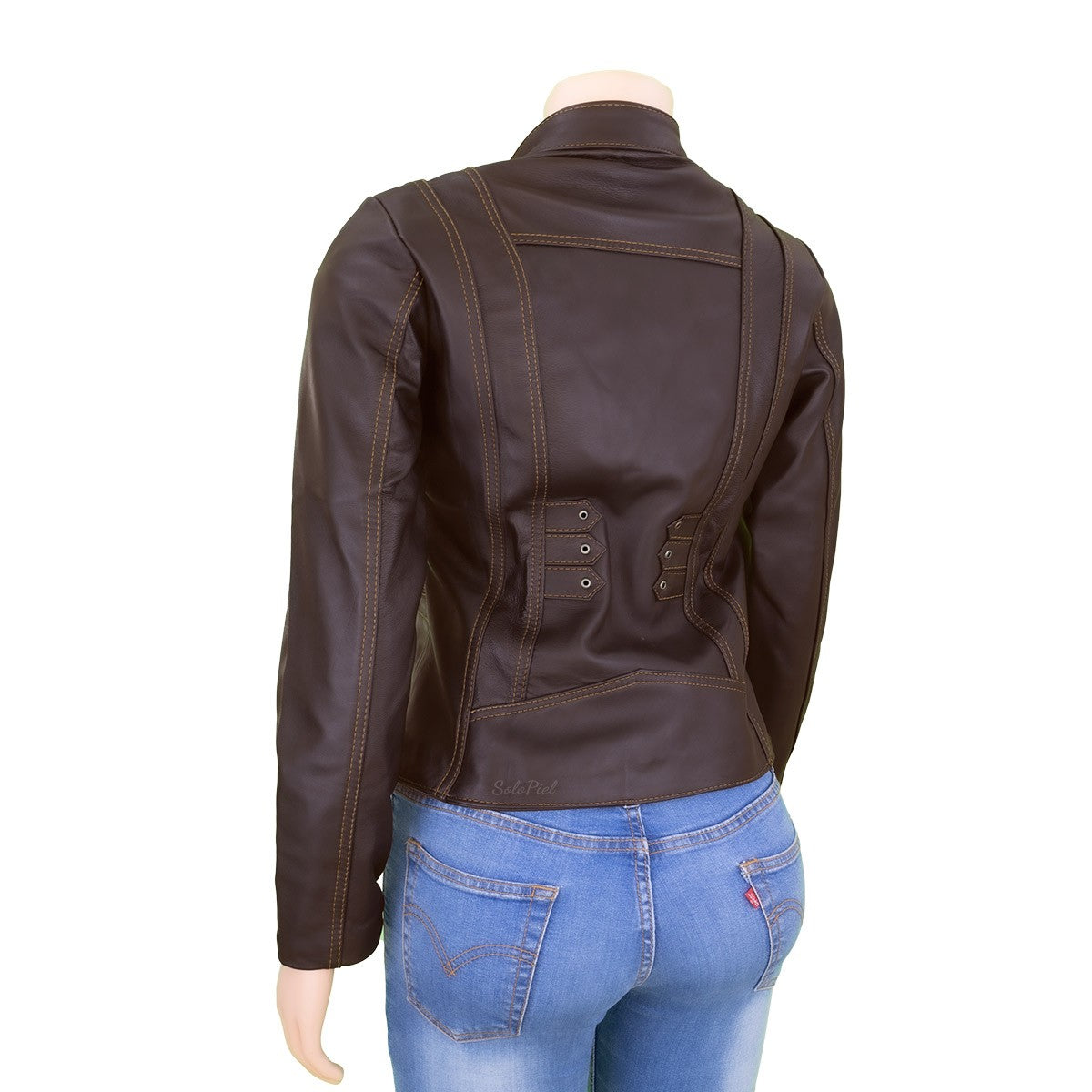 Chamarra de Piel de Borrego para Dama Corta Torera Jessy
