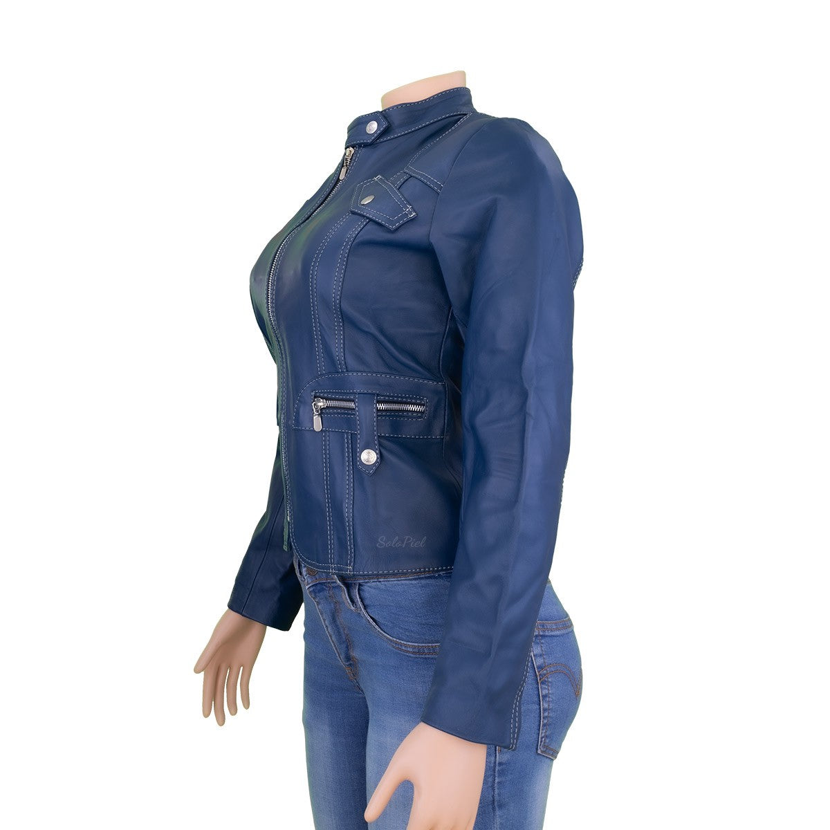 Chamarra de Piel de Borrego para Dama Corta Torera Jessy