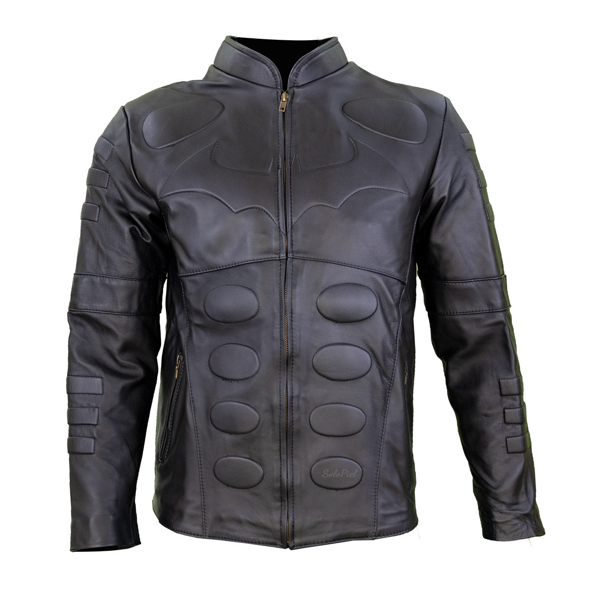 Chamarra de Piel de Borrego para Caballero Estilo Batman