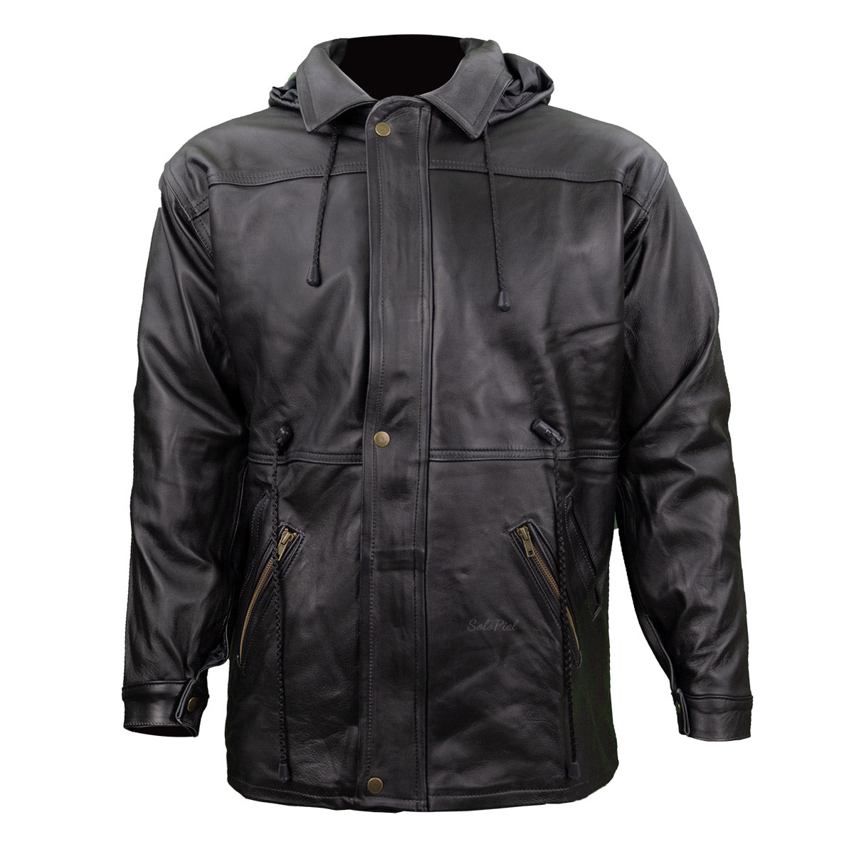 Chamarra de Piel de Borrego para Caballero Corte Cazadora