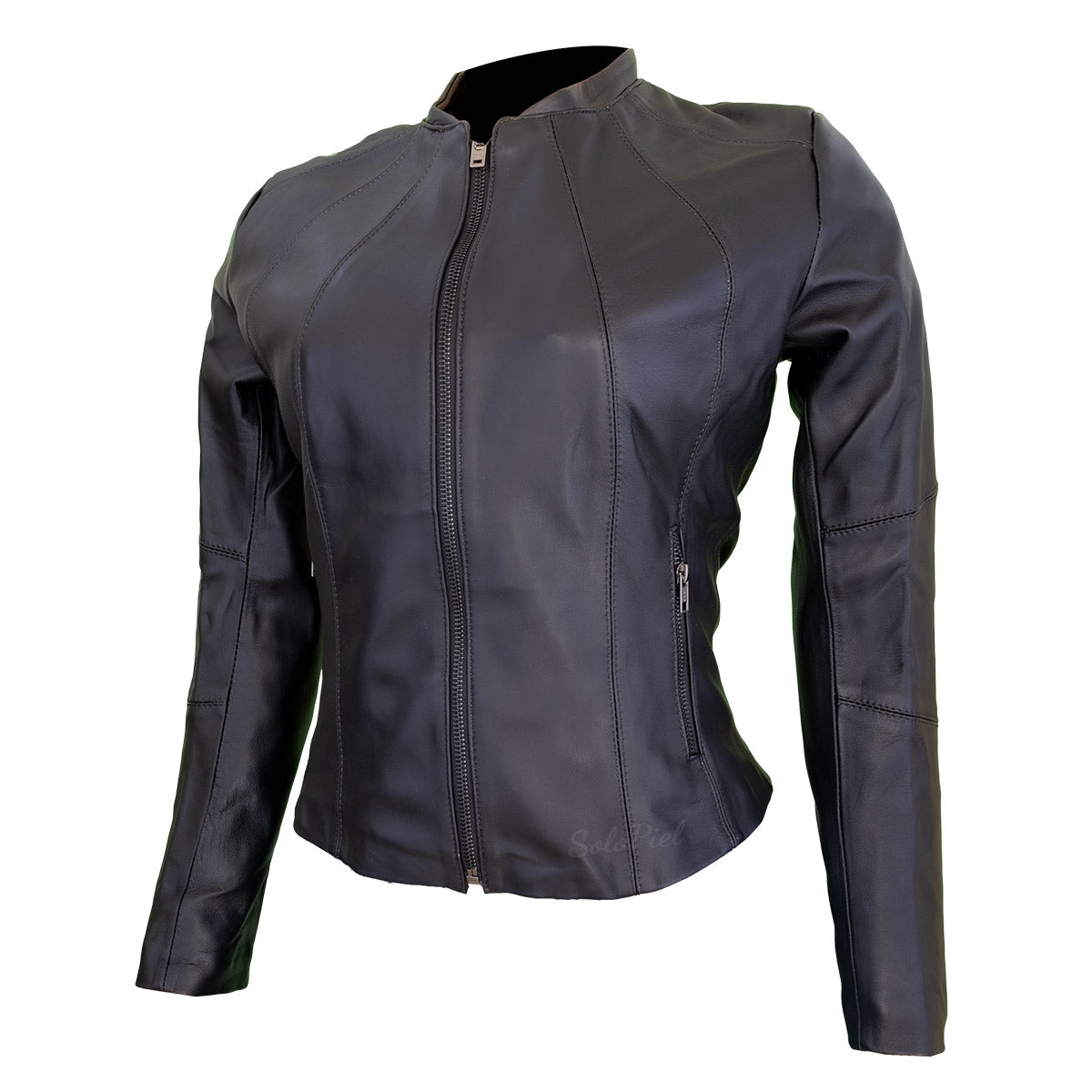 Chamarra de Piel de Borrego para Dama Corta Torera Nicole