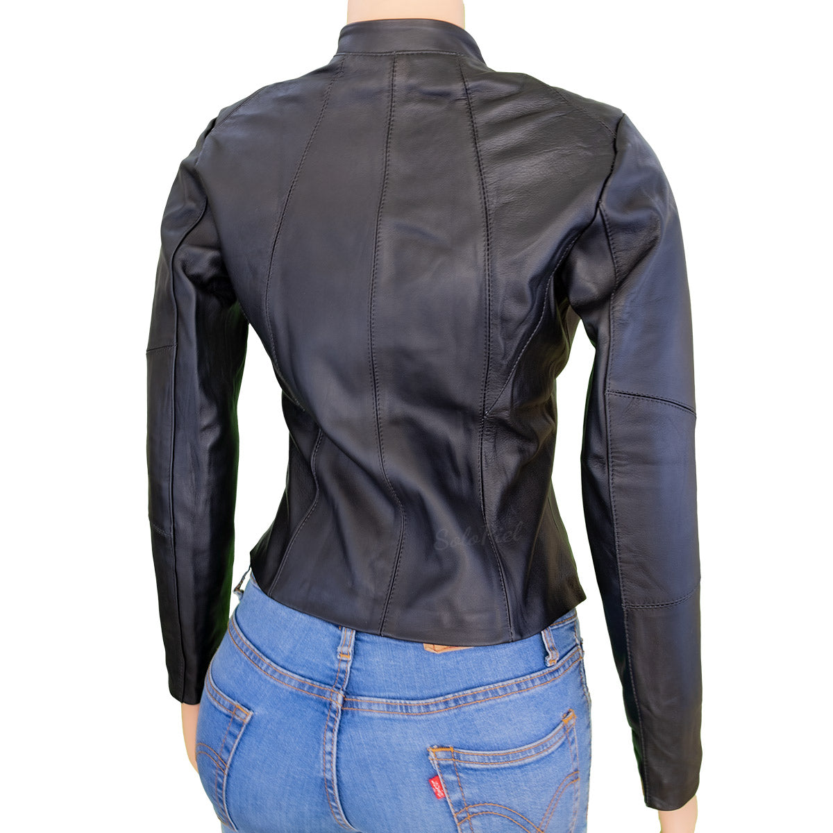 Chamarra de Piel de Borrego para Dama Corta Torera Nicole