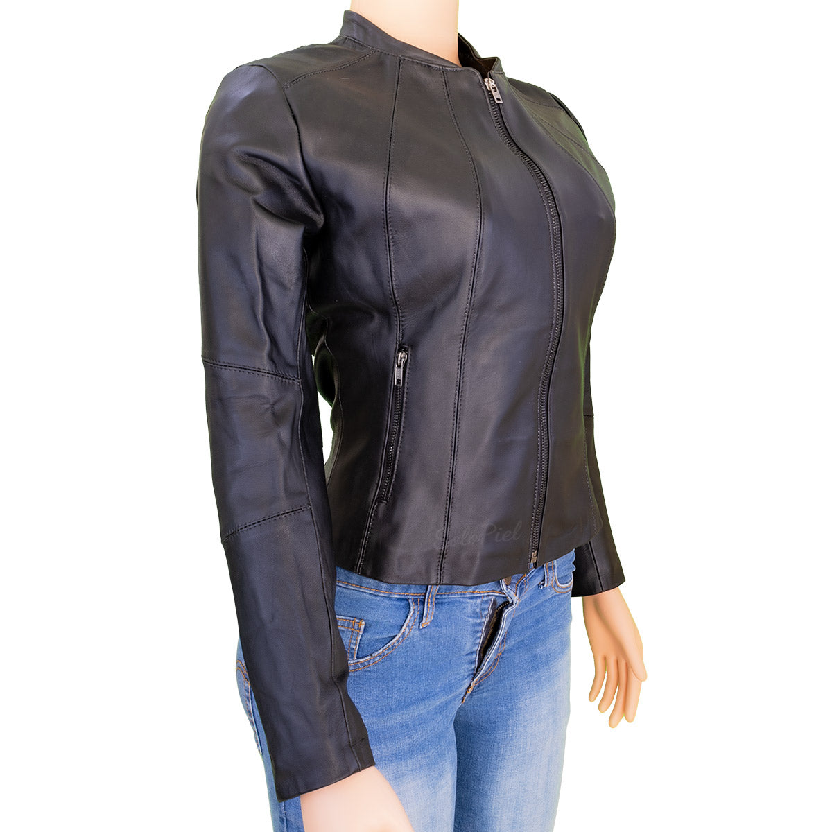 Chamarra de Piel de Borrego para Dama Corta Torera Nicole