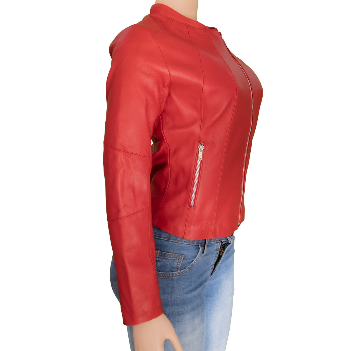 Chamarra de Piel de Borrego para Dama Corta Torera Nicole