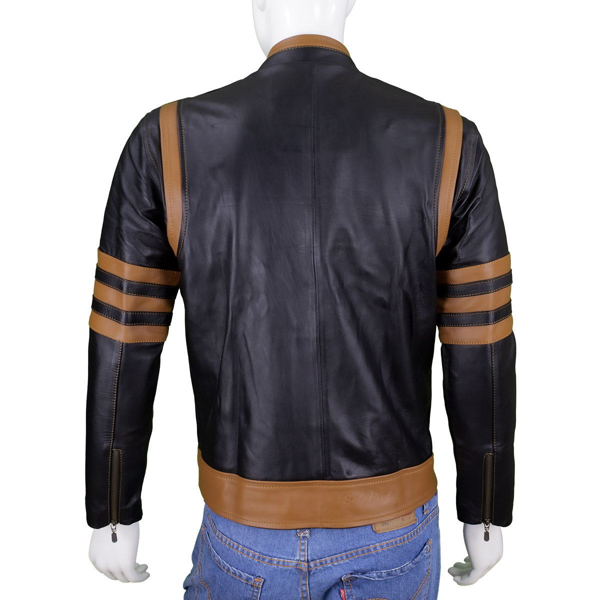 Chamarra de Piel de Borrego para Caballero Estilo Wolverine