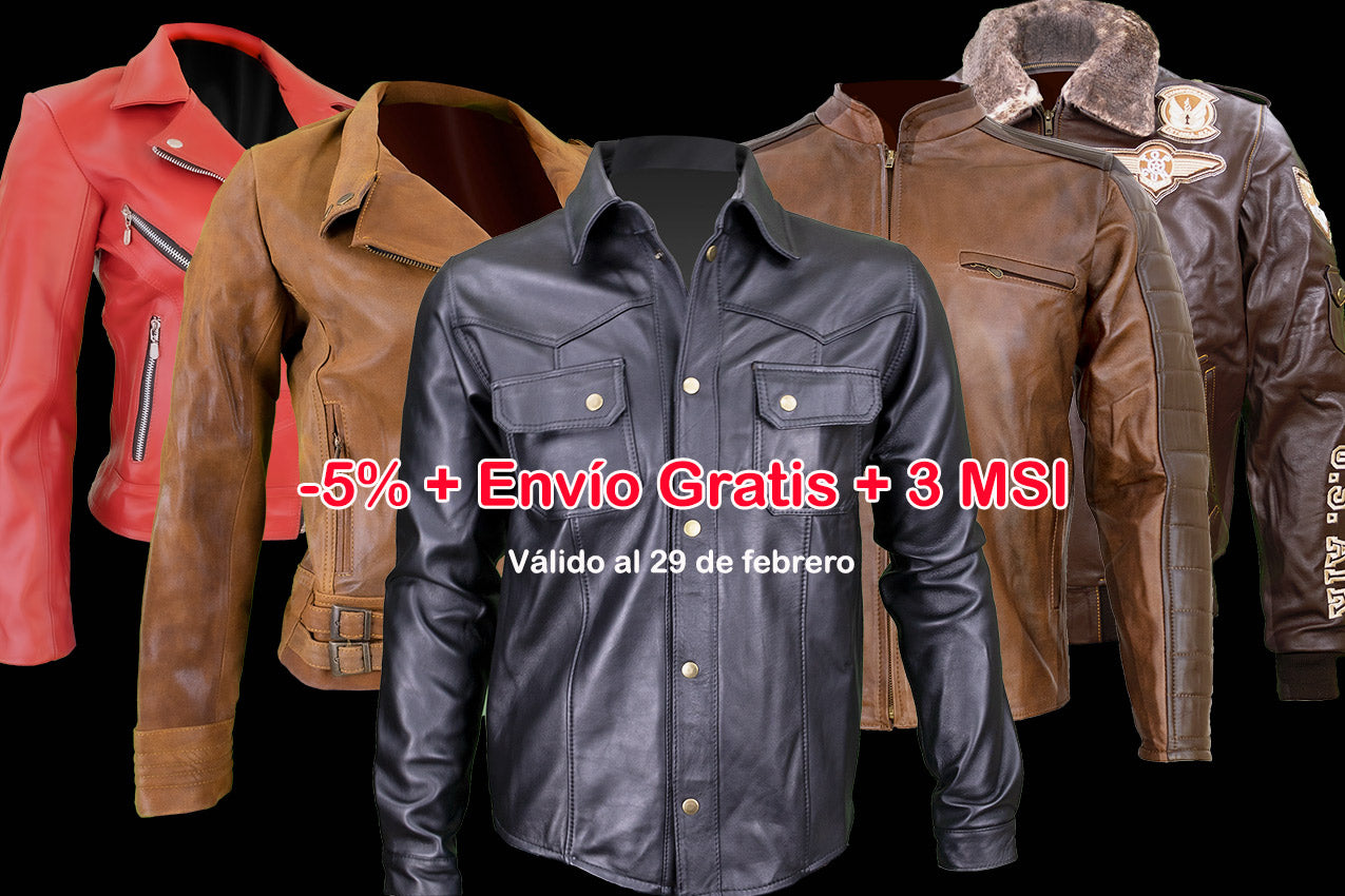 Catalogo de discount chamarras de piel