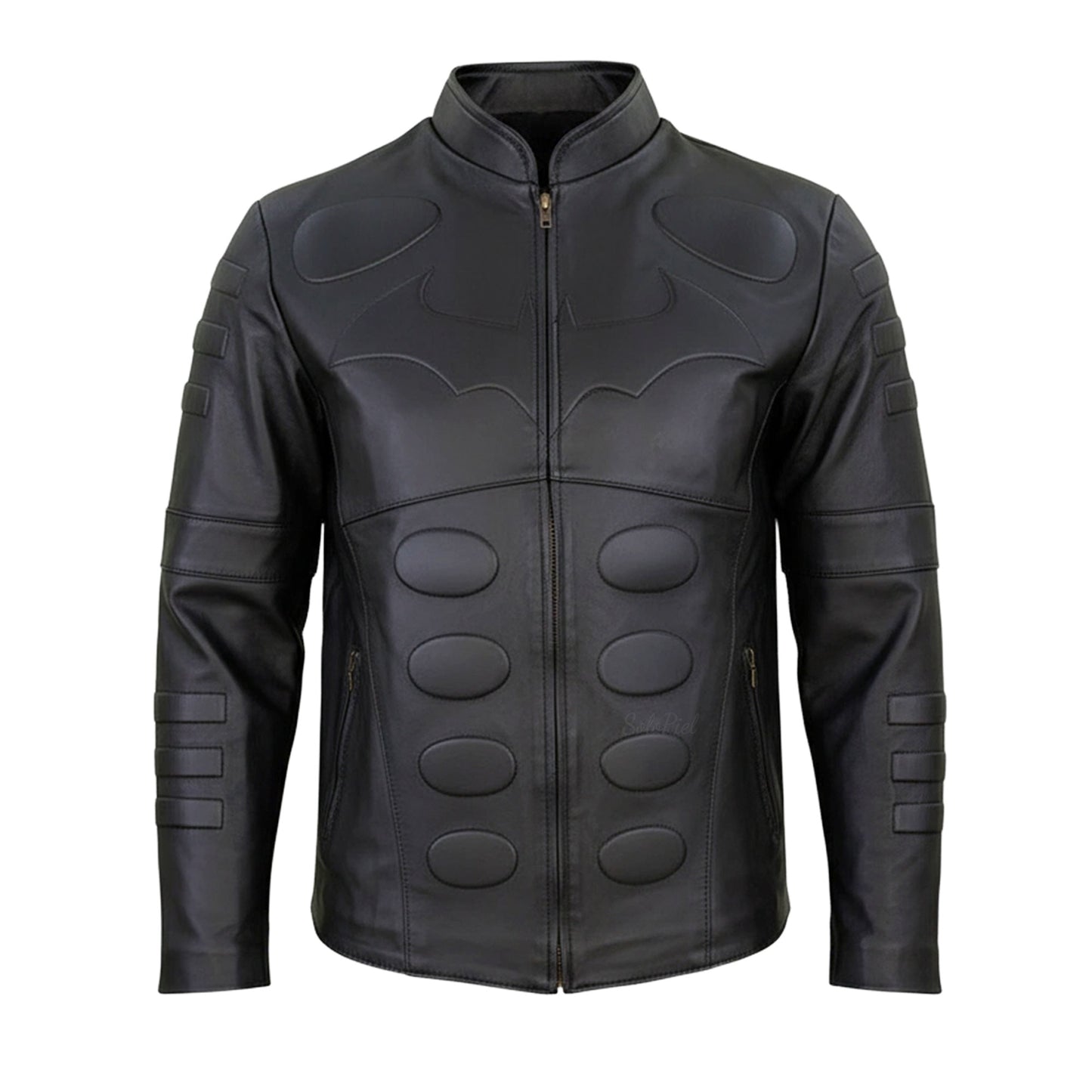 Chamarra de Piel de Borrego para Caballero Estilo Batman