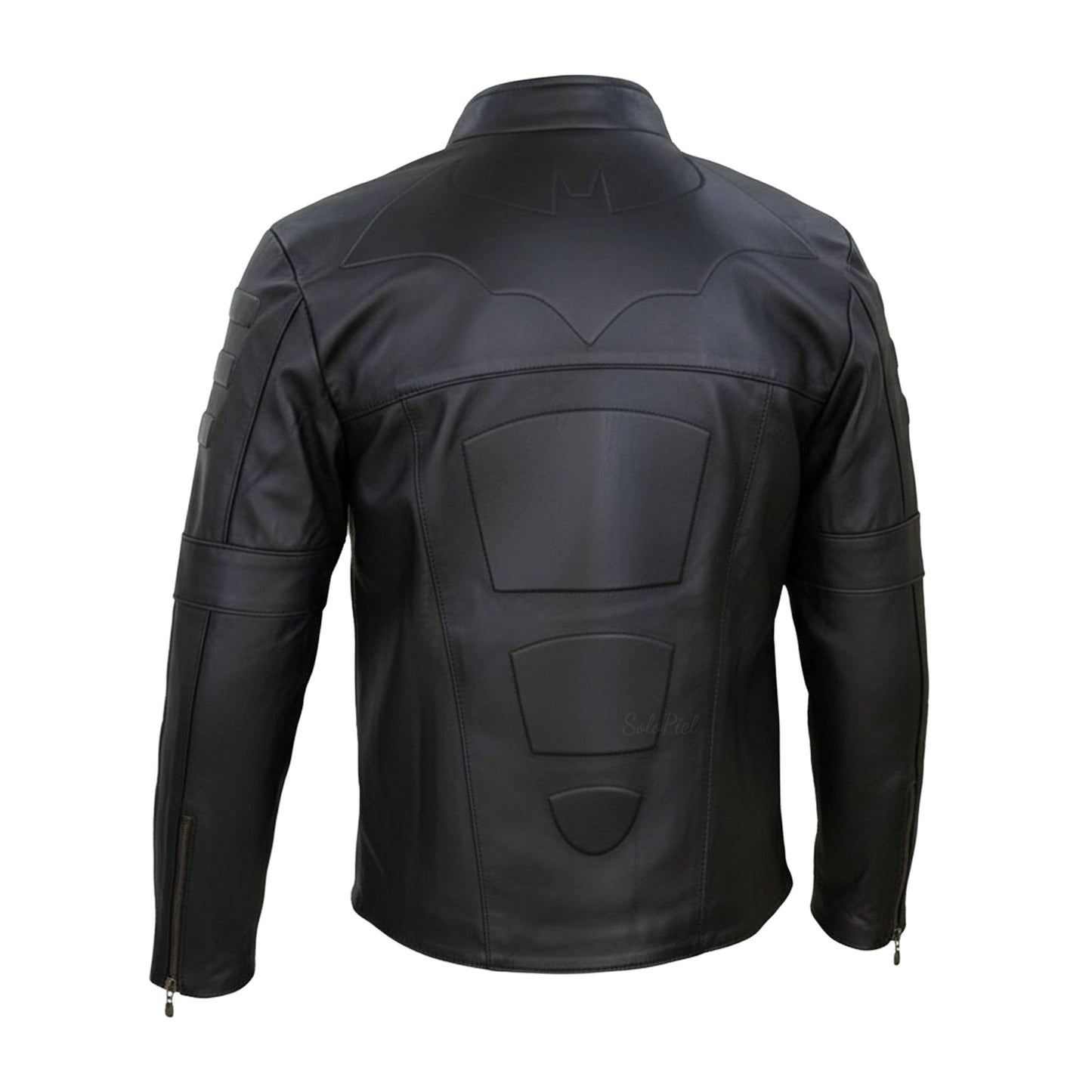 Chamarra de Piel de Borrego para Caballero Estilo Batman