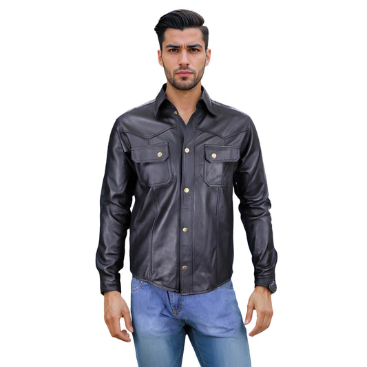 Camisa de Piel de Borrego Para Caballero