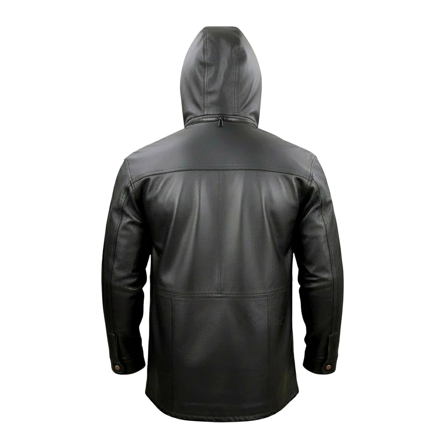 Chamarra de Piel de Borrego para Caballero Corte Cazadora