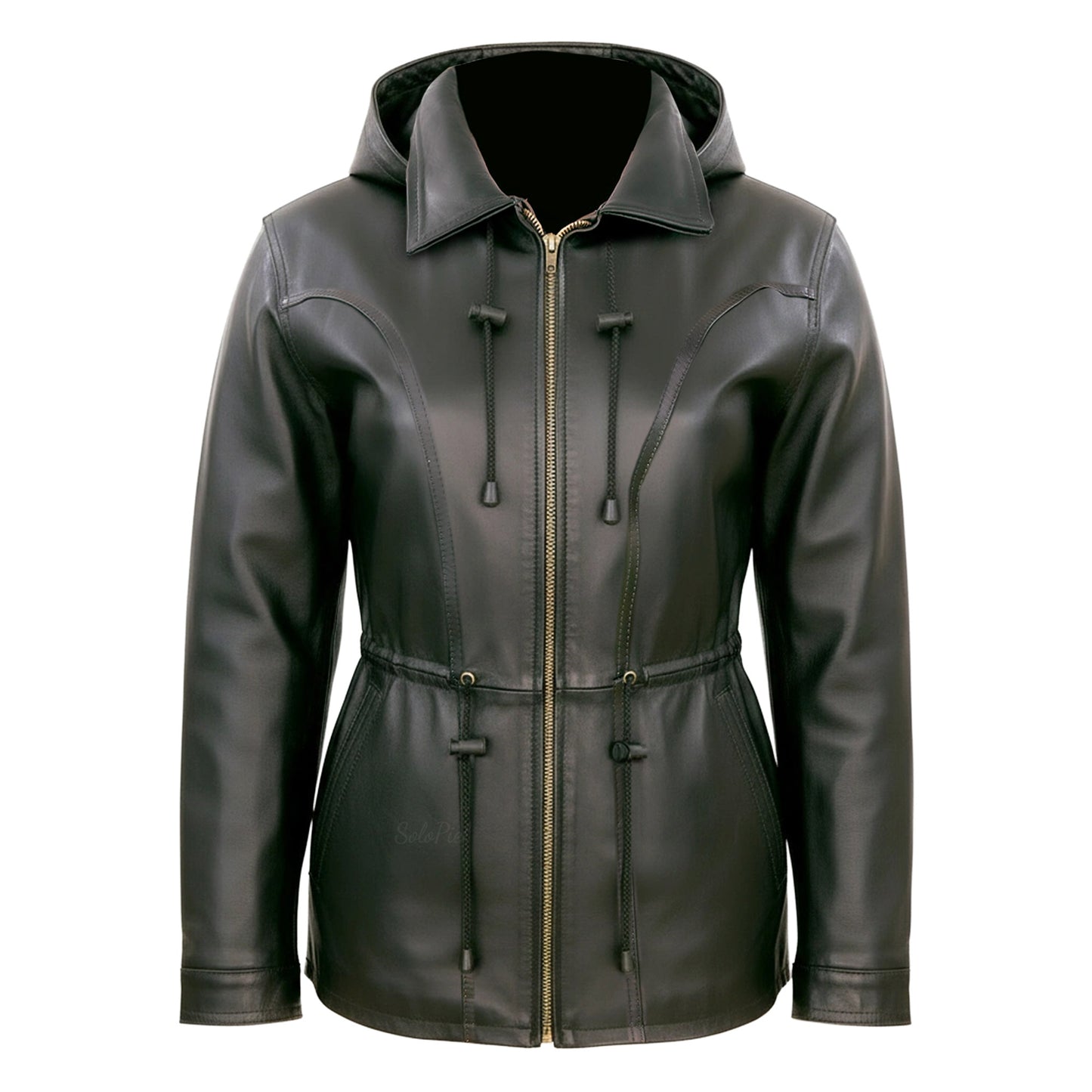 Chamarra de Piel de Borrego para Dama Cazadora