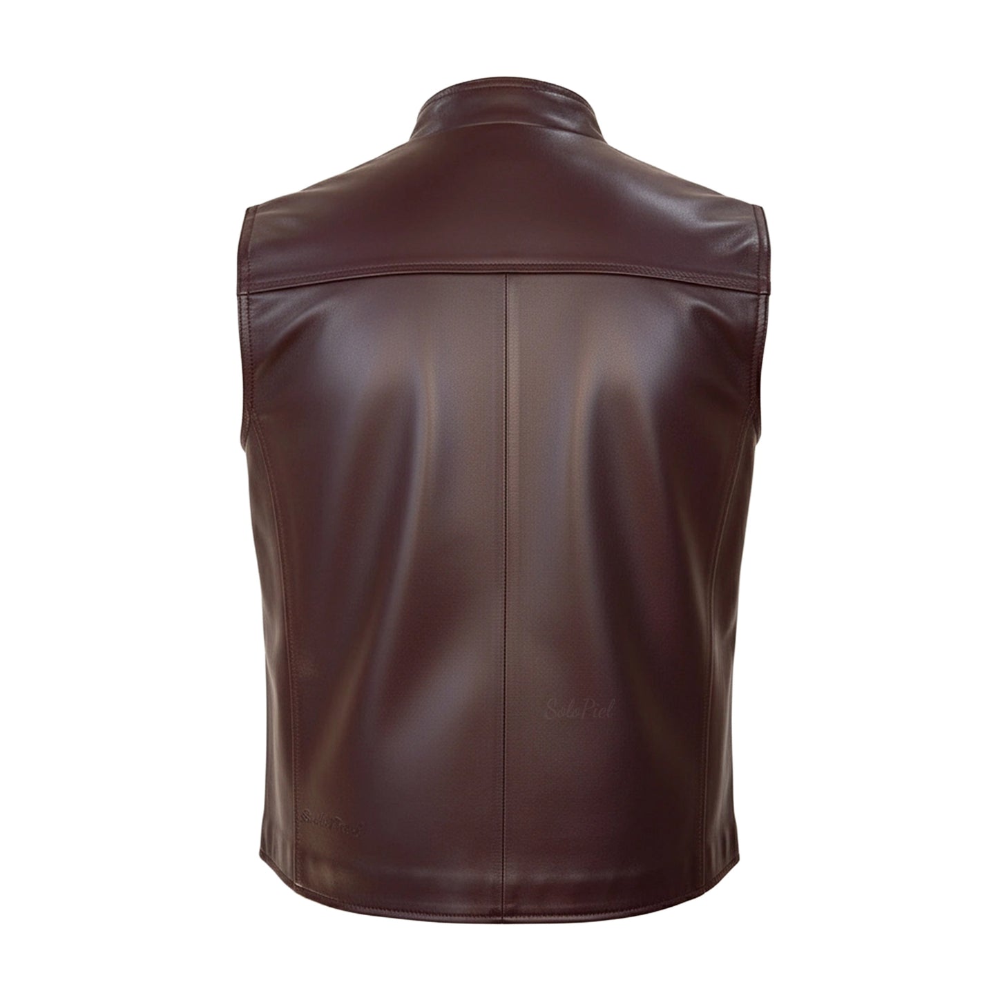 Chaleco de Piel de Borrego para Caballero Con Forro de Borrega Sintética Julio