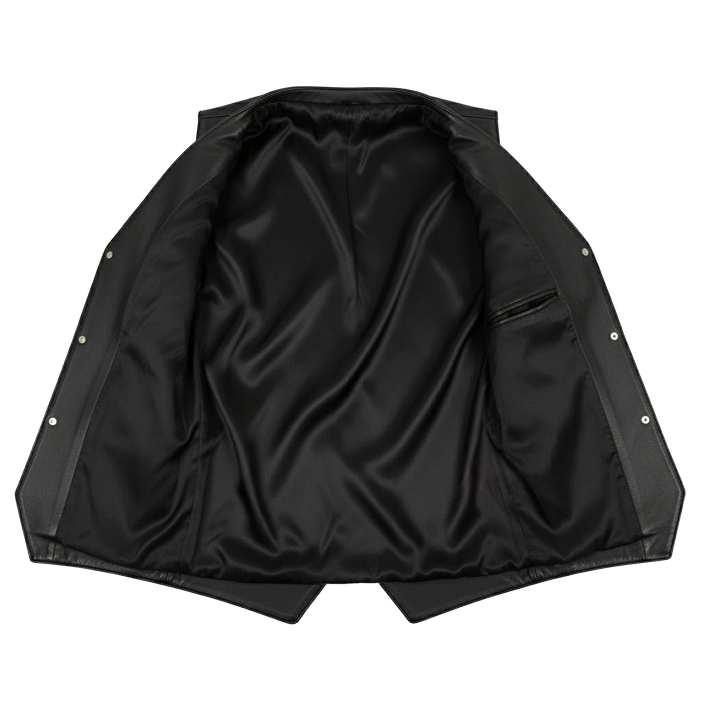 Chaleco de Piel de Borrego para Caballero Estilo Vaquero