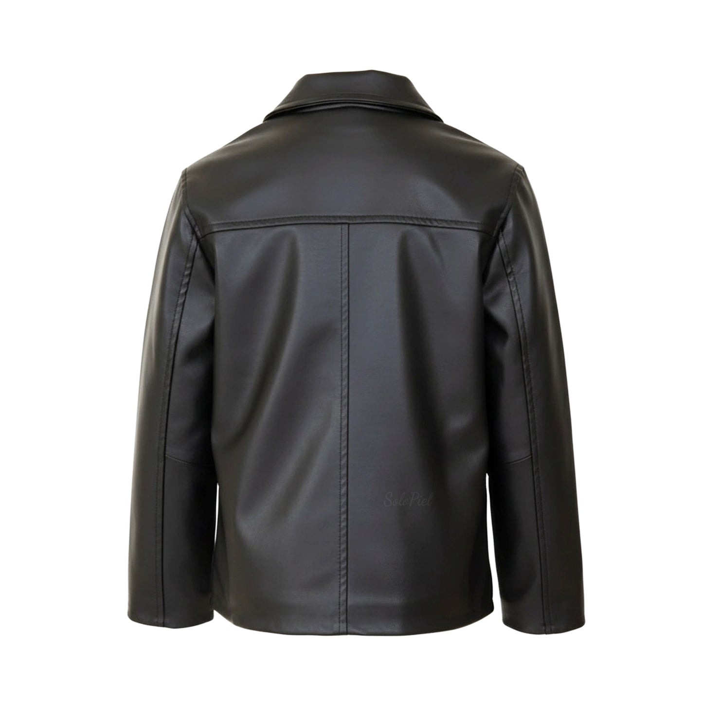 Chamarra de Piel Corte Italiano Para Niño