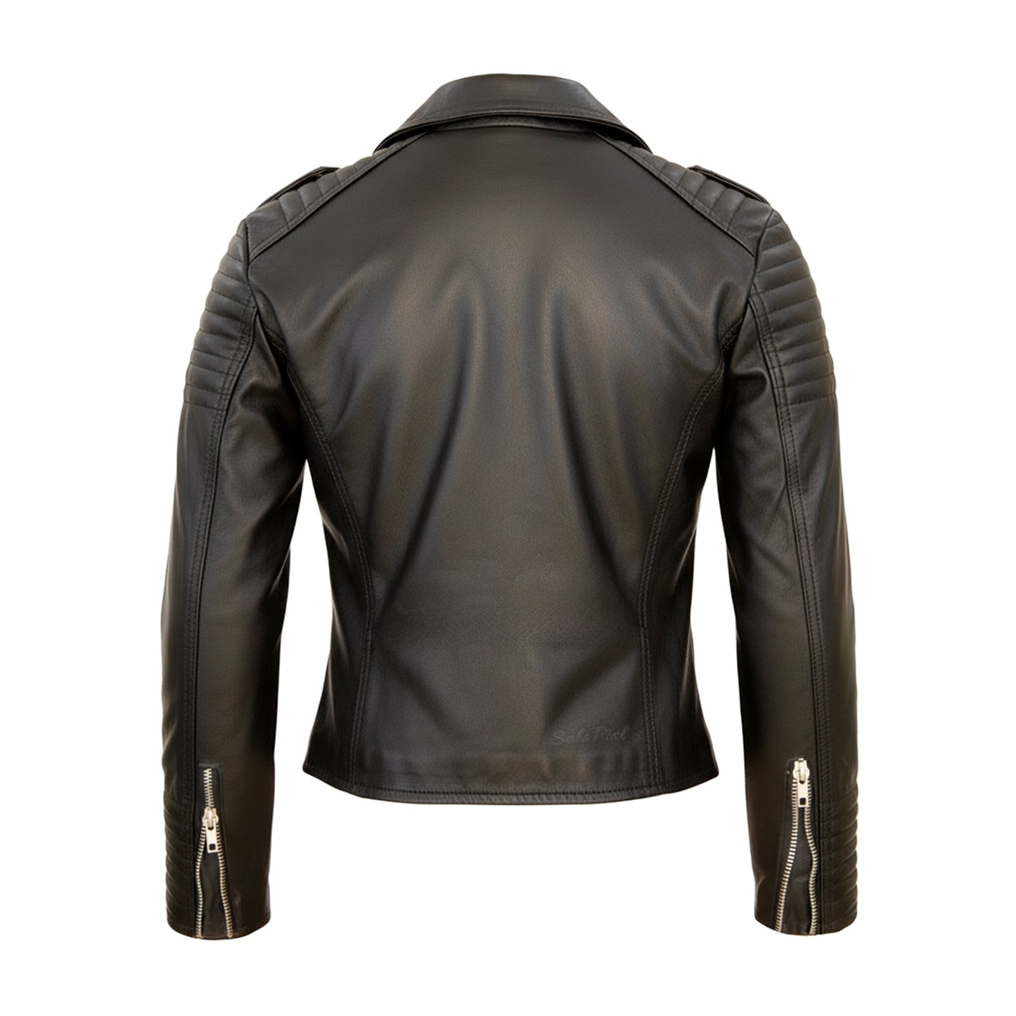 Chamarra de Piel de Borrego para Dama Torera Slim Rockera Galilea