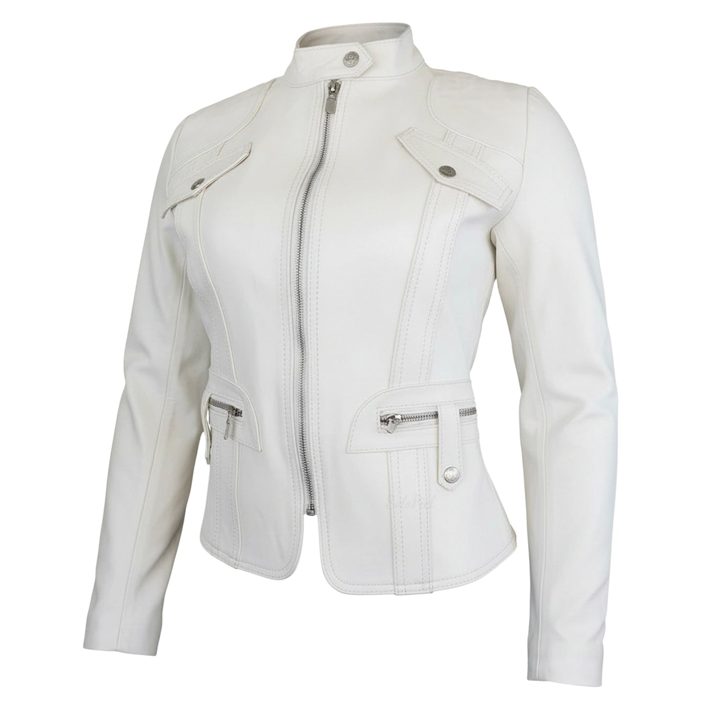 Chamarra de Piel de Borrego para Dama Corta Torera Jessy