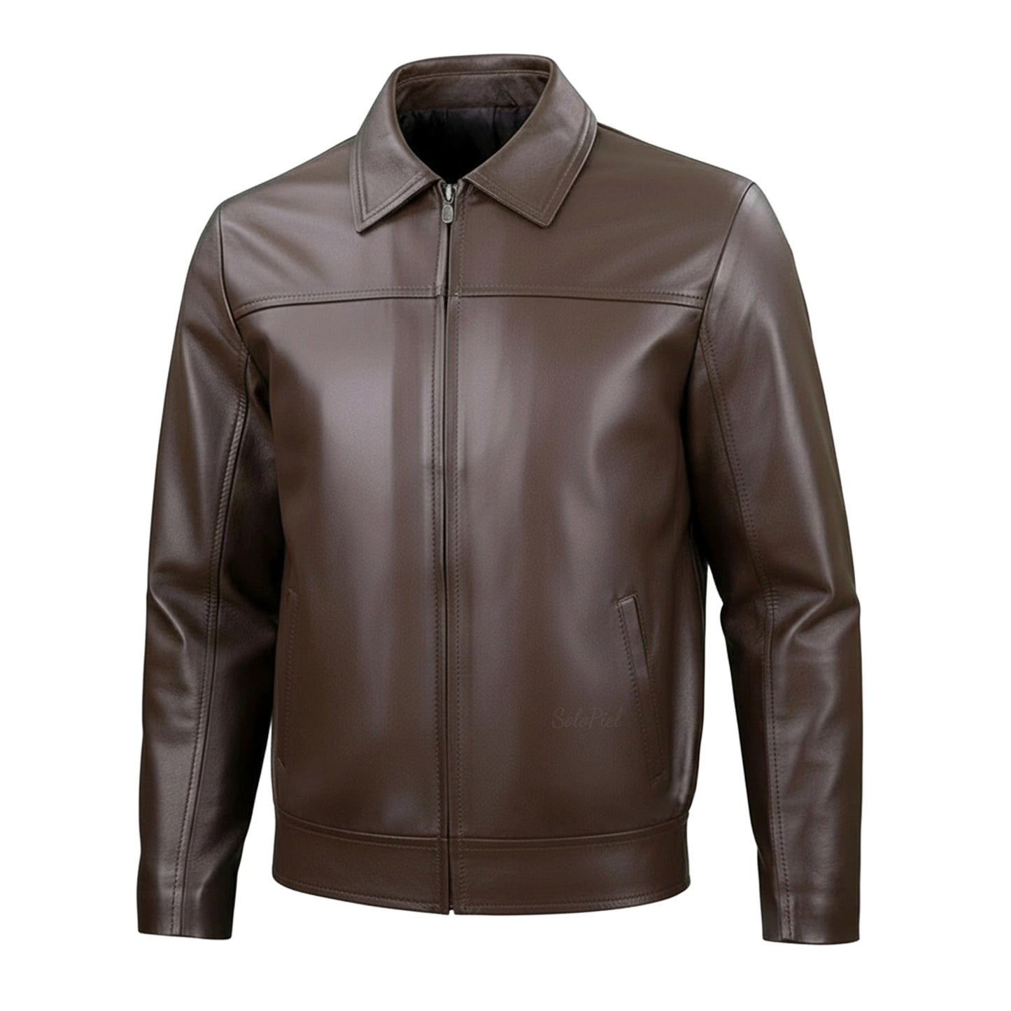 Chamarra de Piel de Borrego para Caballero Cuello Sport Luis