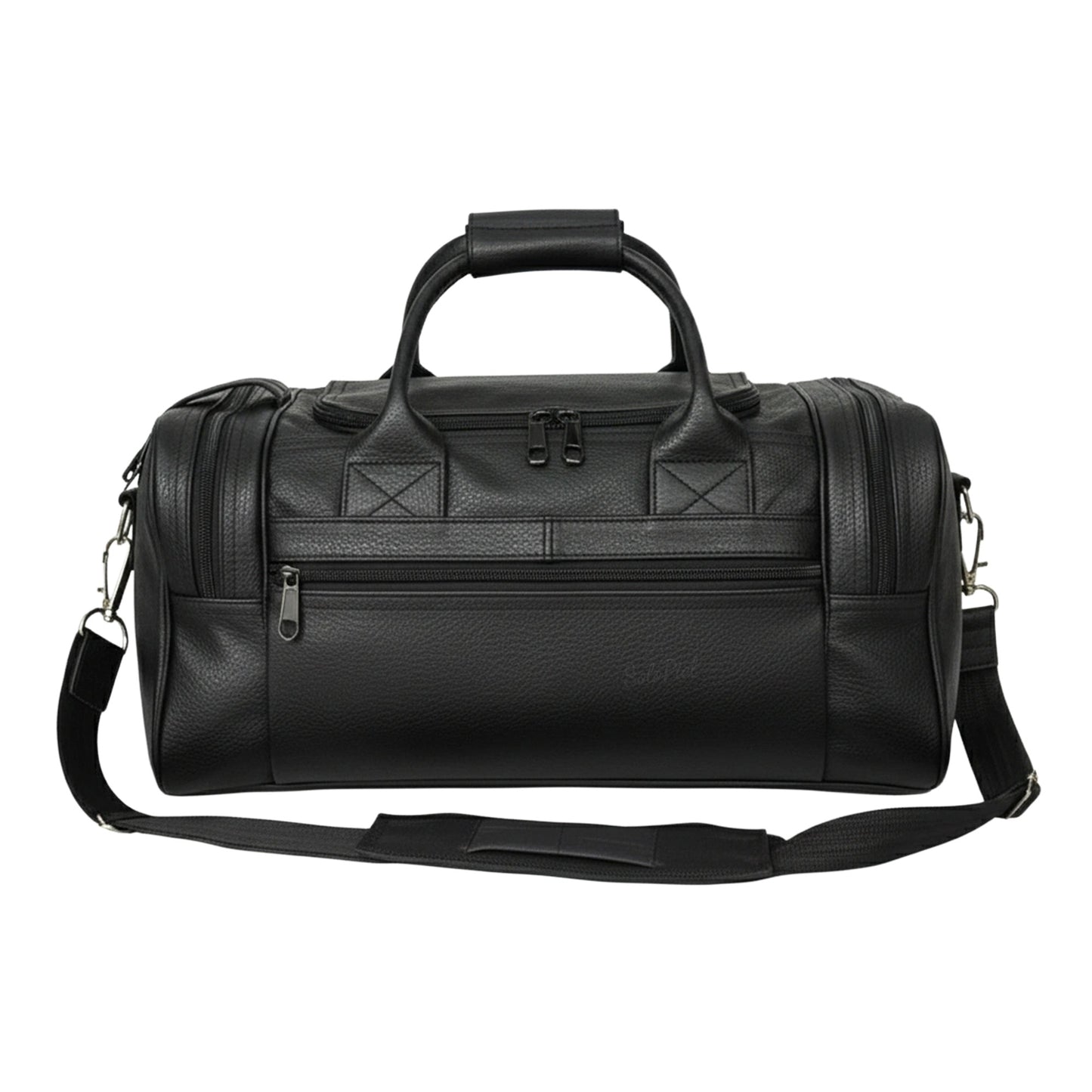 Juego de 3 Maletas Deportivas De Piel De Res Gruesa