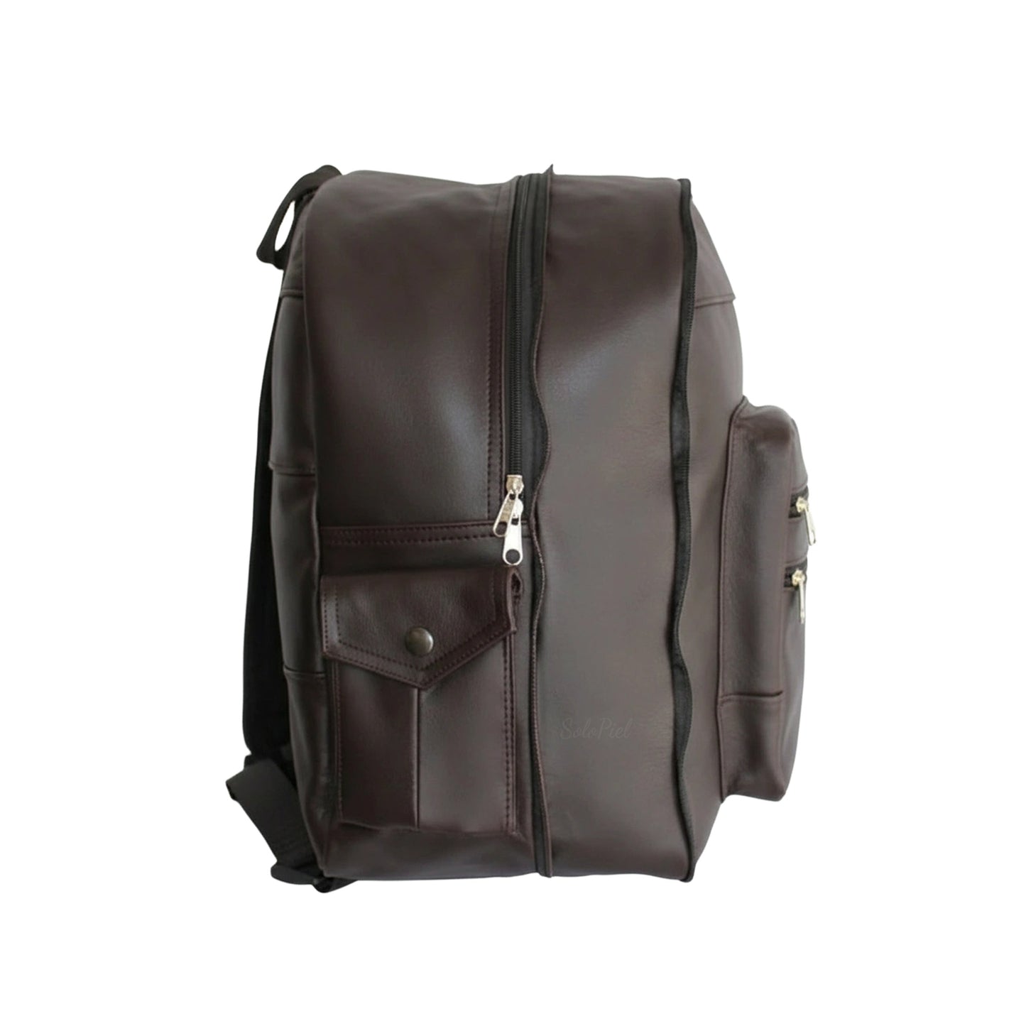 Mochila Backpack de Piel Expandible