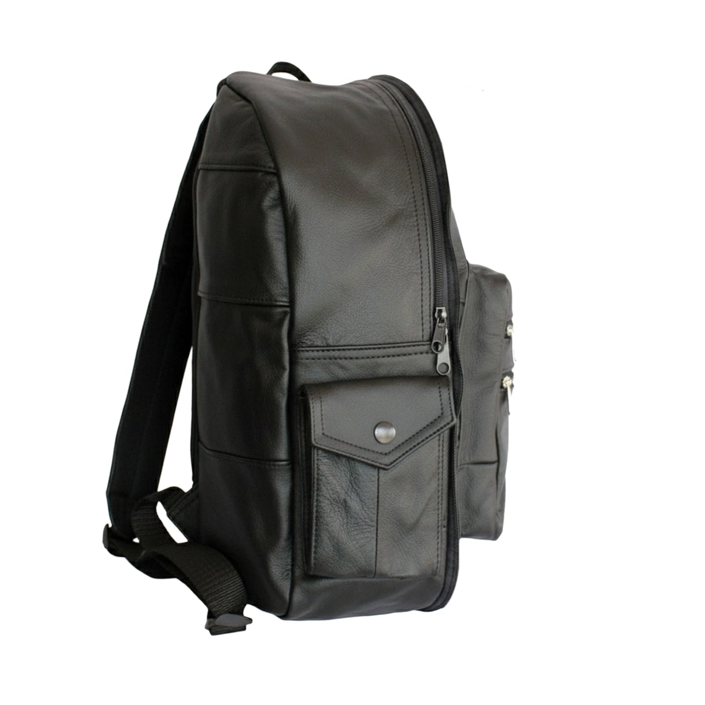Mochila Backpack de Piel Expandible