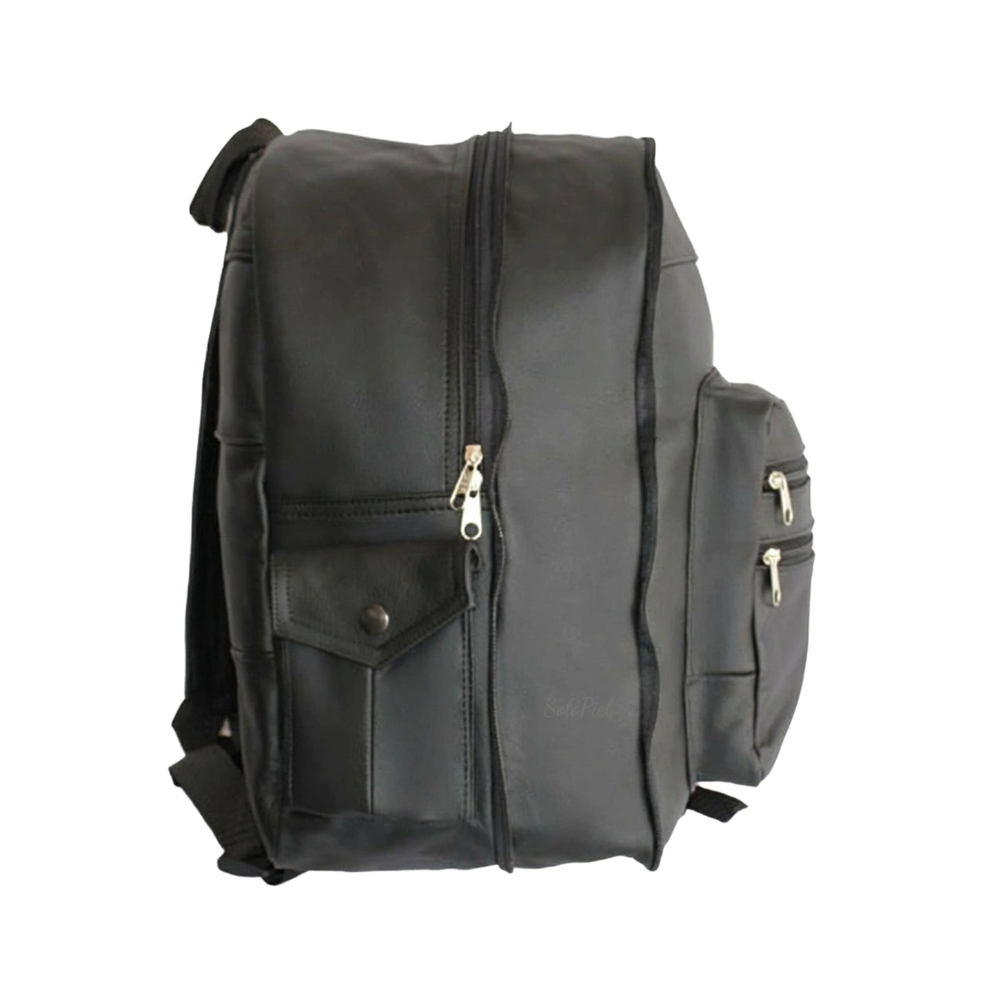 Mochila Backpack de Piel Expandible
