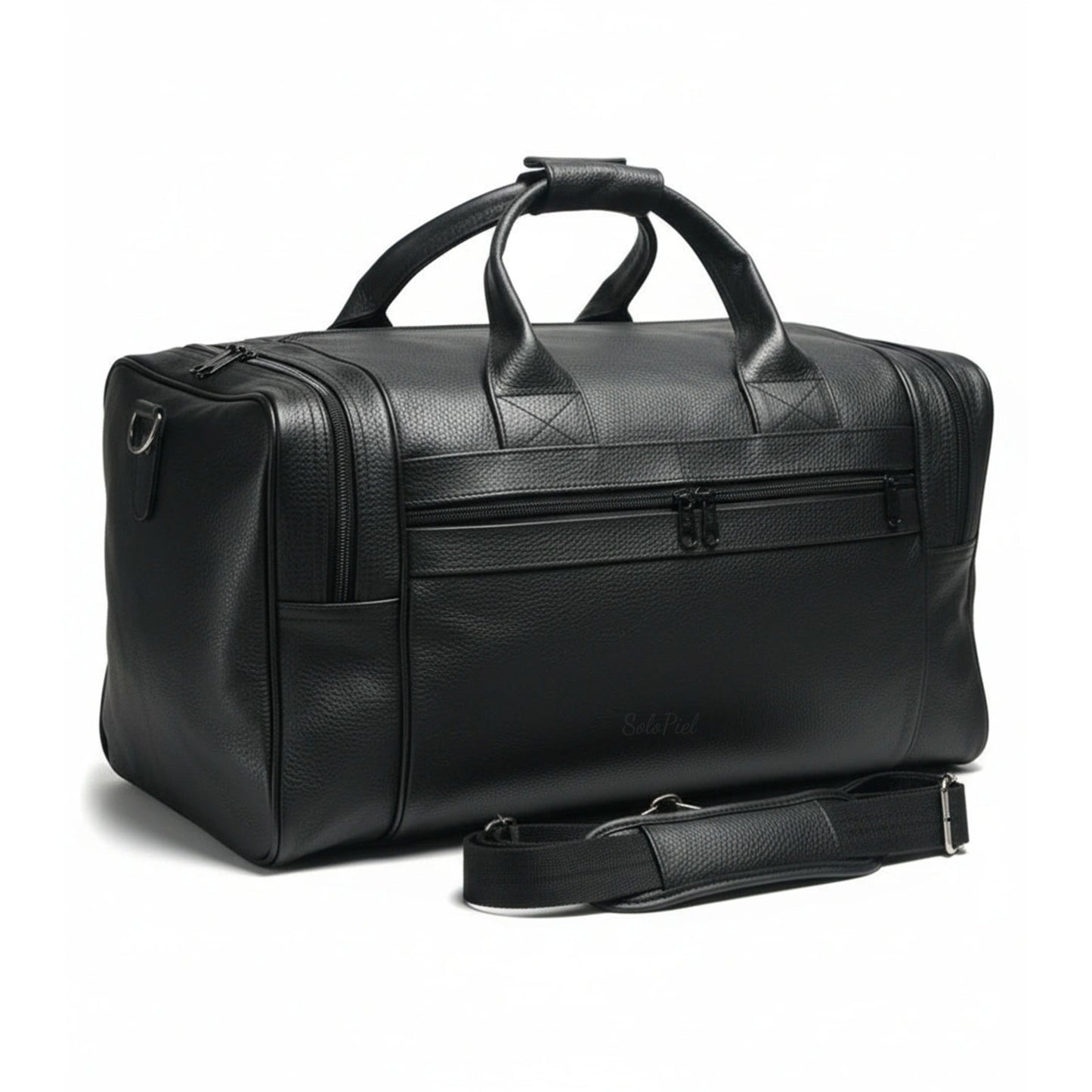 Maleta De Piel de Res Gruesa Deportiva Grande