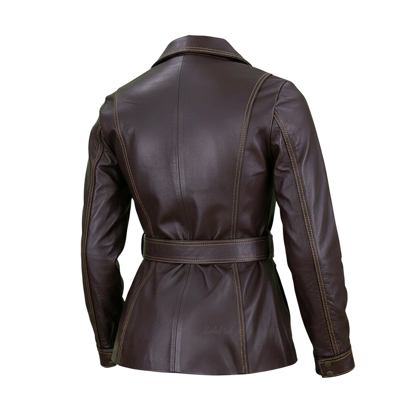 Chamarra de Piel de Borrego para Dama Corte Cazadora Miriam