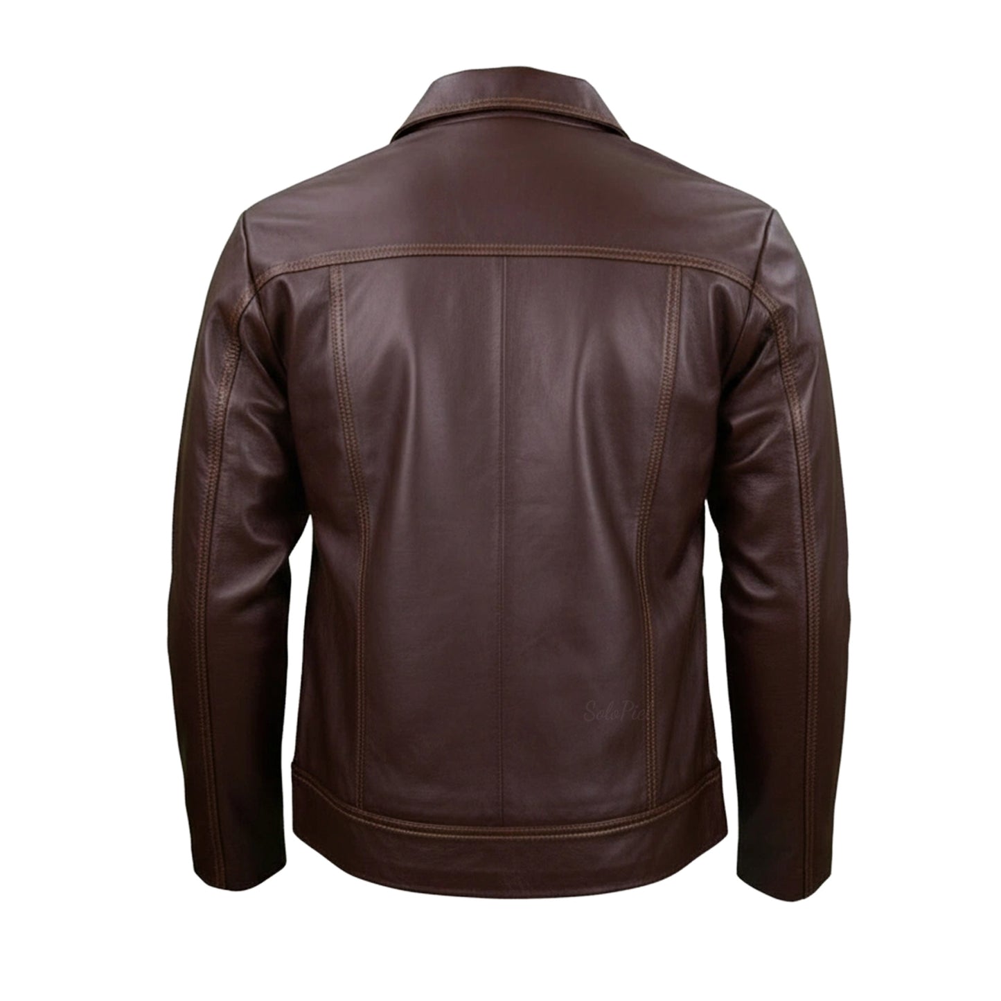 Chamarra de Piel de Borrego para Caballero Cuello Sport Missael