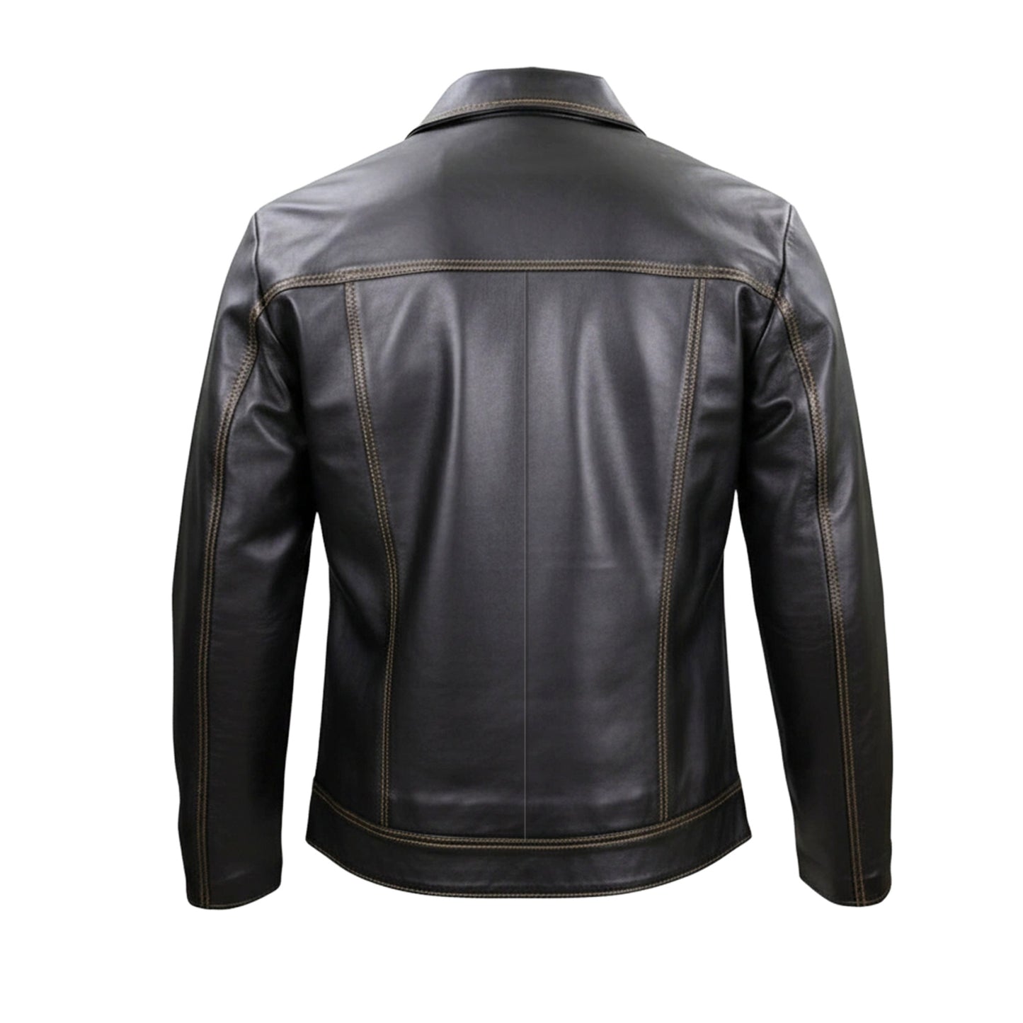 Chamarra de Piel de Borrego para Caballero Cuello Sport Missael