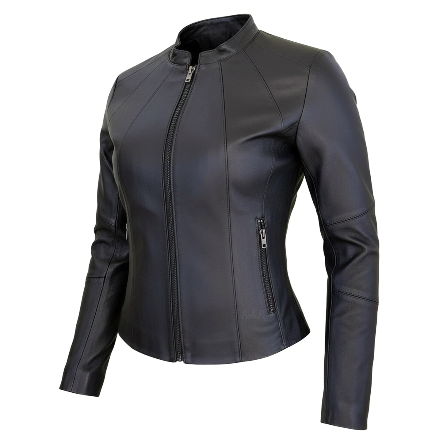 Chamarra de Piel de Borrego para Dama Corta Torera Nicole