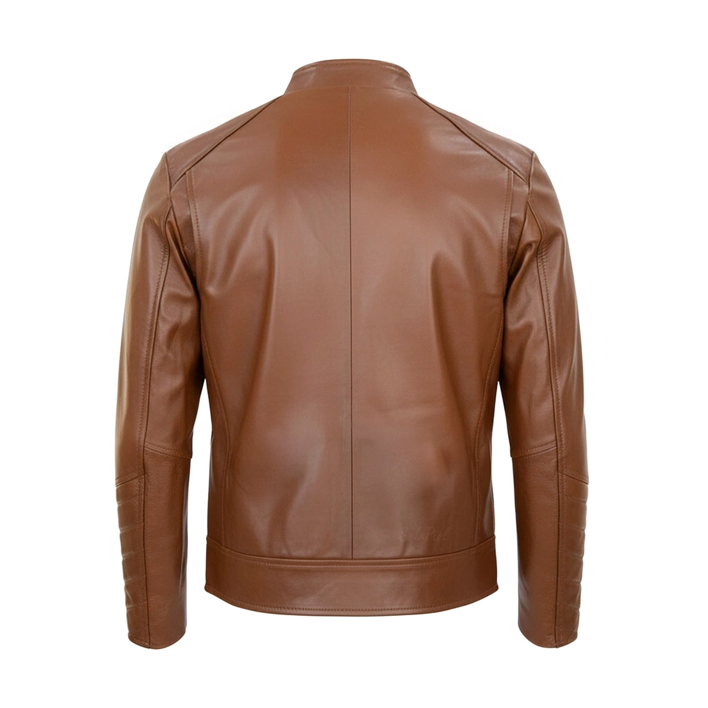 Chamarra de Piel de Borrego para Caballero Cuello Mao Robin