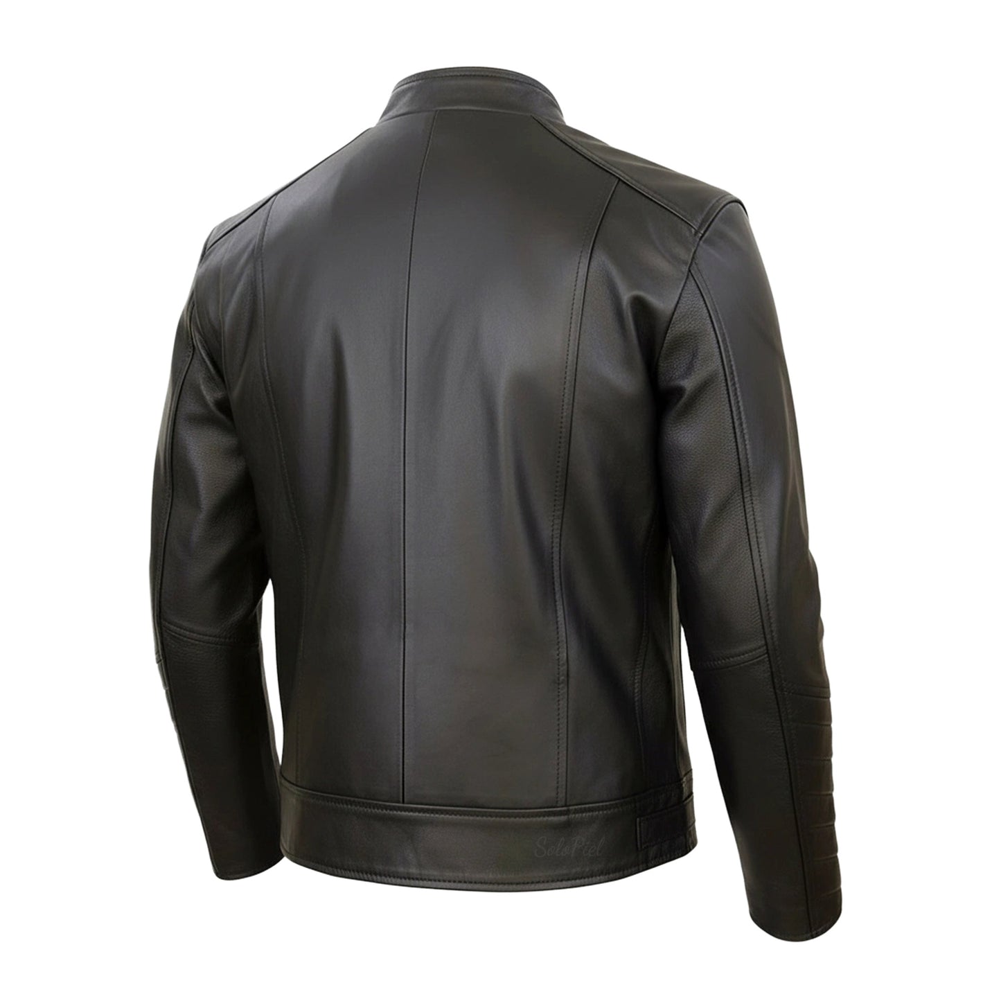 Chamarra de Piel de Borrego para Caballero Cuello Mao Robin